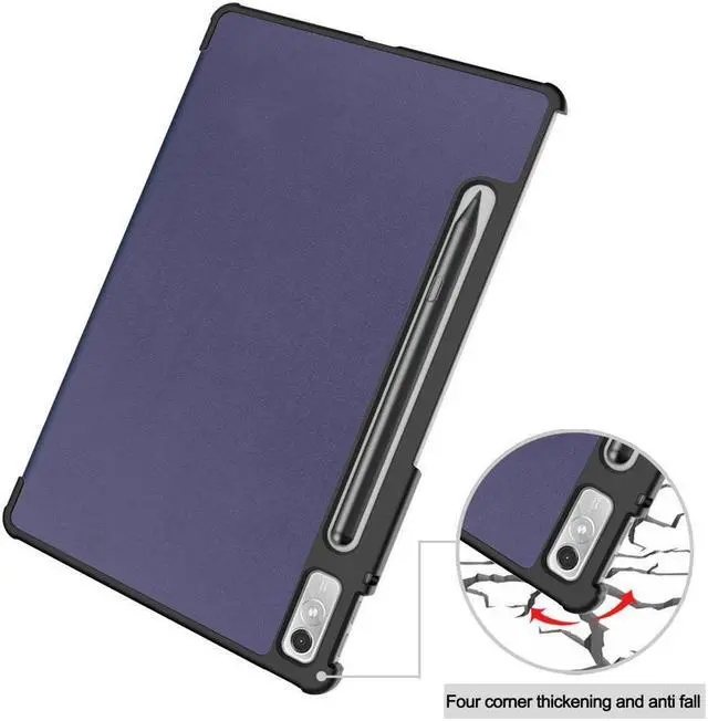 Alt view image 6 of 7 - BONAEVER Case for Lenovo Tab P11 Pro 11.2 inch Gen 2 2022 / Xiaoxin Pad Pro 2022 11.2 inch Slim Hard Shell Smart Protective Stand Cover + Universal Stylus Pen