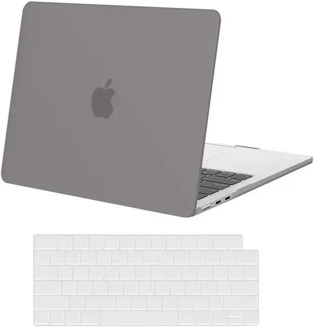 Main image of BONAEVER For Macbook Air 13.6 inch Case 2022 Release A2681 M2 Chip with Liquid Retina Display & Touch ID Protective Plastic Hard Cover with Transparent Keyboard Cover
