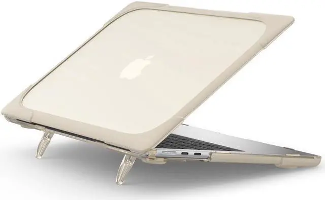 Alt view image 6 of 7 - BONAEVER Hard Shell Case for MacBook Air 13.6 inch 2022 2023 2024 2025 Release A3240 M4 A3113 M3 A2681 M2, Protective Cover with Stand and & Transparent Keyboard Cover