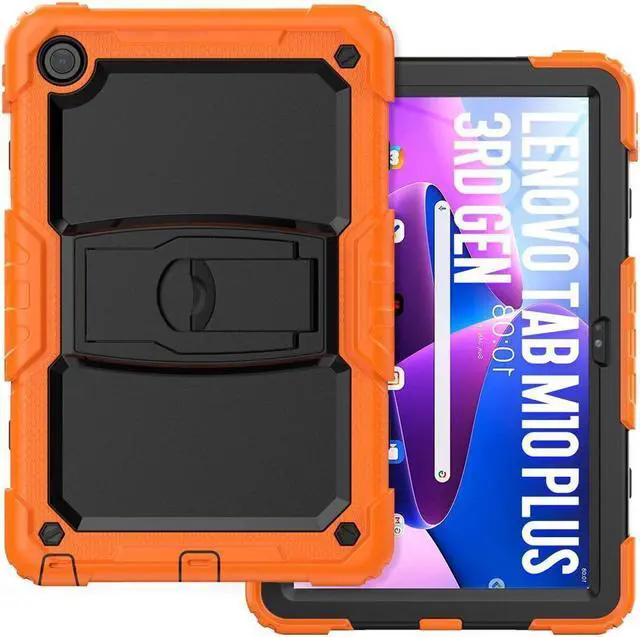 Alt view image 6 of 7 - BONAEVER ShockProof Cover Case for Lenovo Tab M10 Plus 3rd Generation 10.6 inch 2022 Model TB-125FU TB-128FU TB-128XU with Stand & Shoulder Strap & Screen Protector