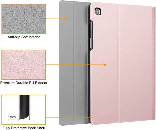 Alt view image 6 of 6 - BONAEVER Keyboard Case for Samsung Galaxy Tab S5e 10.5 inch 2019 Model SM-T720/T725/T727 Slim Stand Cover with Wireless Bluetooth Keyboard