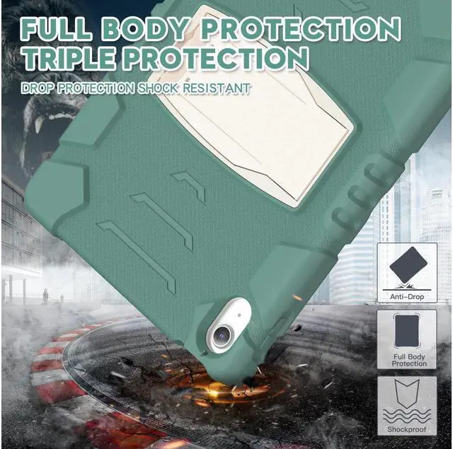 Alt view image 2 of 7 - BONAEVER Case for iPad (A16) 11th Generation 11 Inch 2025, iPad 10th Generation 10.9 inch 2022 Multi-Angle Viewing Shockproof Rugged Protective Cover with Stand