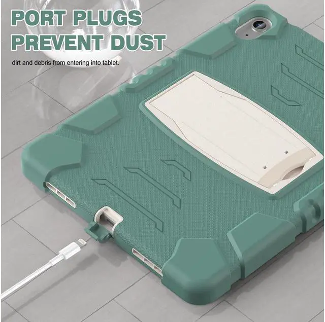 Alt view image 6 of 7 - BONAEVER Case for iPad (A16) 11th Generation 11 Inch 2025, iPad 10th Generation 10.9 inch 2022 Multi-Angle Viewing Shockproof Rugged Protective Cover with Stand