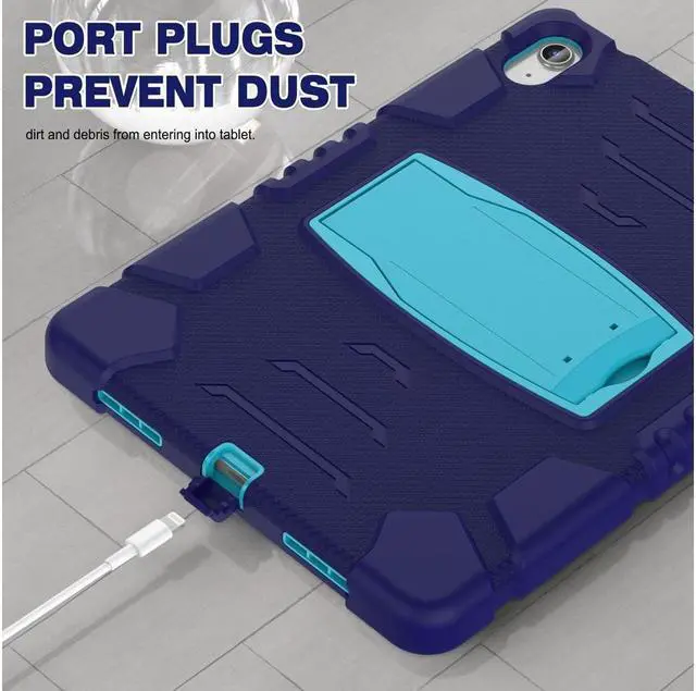 Alt view image 5 of 7 - BONAEVER Case for iPad (A16) 11th Generation 11 Inch 2025, iPad 10th Generation 10.9 inch 2022 Multi-Angle Viewing Shockproof Rugged Protective Cover with Stand