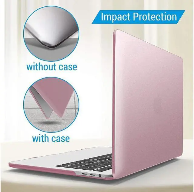 Alt view image 6 of 7 - BONAEVER Compatible with MacBook Pro 13 inch Case M2 2022 2021 2020-2016 A2338 M1 A2251 A2289 A2159 A1989 A1708 A1706 Plastic Hard Case with Keyboard Cover Skin