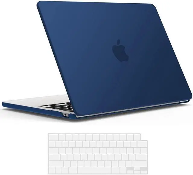 Main image of BONAEVER Compatible with MacBook Air 13.6 inch Case 2025 2024 2022 Model M4 A3240 A2681 M2 A3113 M3 with Liquid Retina Display Touch ID Protective Laptop Cover with Keyboard Cover Skin