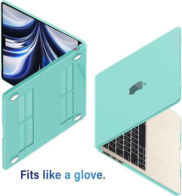 Alt view image 5 of 7 - BONAEVER Compatible with MacBook Air 13.6 inch Case 2025 2024 2022 Model M4 A3240 A2681 M2 A3113 M3 with Liquid Retina Display Touch ID Protective Laptop Cover with Keyboard Cover Skin