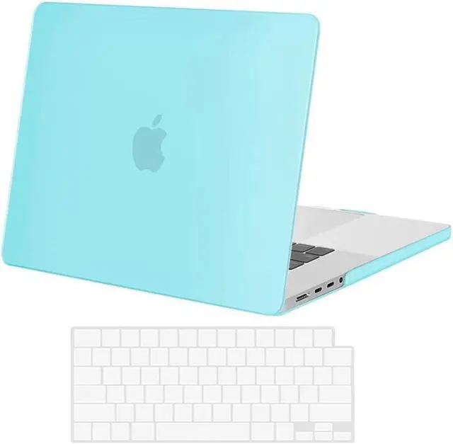 Main image of BONAEVER Case for MacBook Pro 16 inch Case 2023 2022 2021 Release M2 A2780 A2485 M1 Pro/Max Chip with Touch ID Plastic Hard Shell Protective Cover with Keyboard Skin