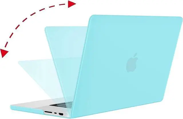 Alt view image 3 of 7 - BONAEVER Case for MacBook Pro 16 inch Case 2023 2022 2021 Release M2 A2780 A2485 M1 Pro/Max Chip with Touch ID Plastic Hard Shell Protective Cover with Keyboard Skin