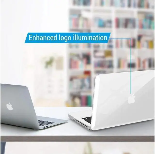 Alt view image 3 of 6 - BONAEVER Compatible with MacBook Pro 13 Inch case A1278 Release 2012-2008 Plastic Hard Shell Case with Keyboard Cover for Apple Old Version Mac Pro 13 with CD-ROM