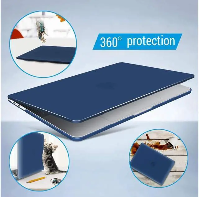 Alt view image 7 of 7 - BONAEVER Compatible with MacBook Pro 16 Inch Case A2141 Release 2020 2019 Hard Shell Case with Keyboard Cover for Old Version Mac Pro 16"