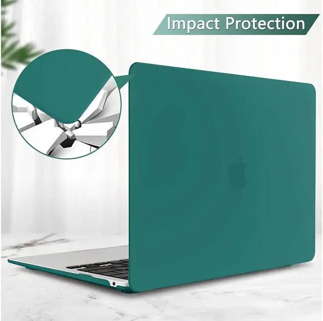 Alt view image 6 of 7 - BONAEVER Compatible with MacBook Air 13 inch Case 2022 2021-2018 Release A2337 M1 A2179 A1932 with Retina Display Touch ID Plastic Hard Shell with Keyboard Cover