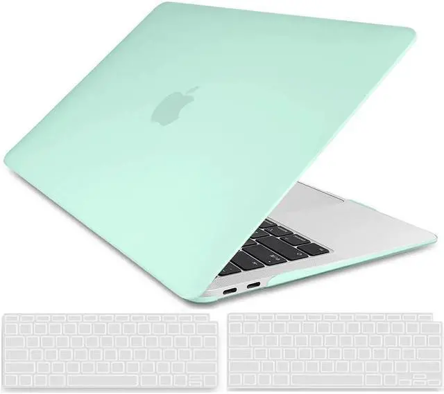 Main image of BONAEVER Compatible with MacBook Air 13 inch Case 2022 2021-2018 Release A2337 M1 A2179 A1932 with Retina Display Touch ID Plastic Hard Shell with Keyboard Cover