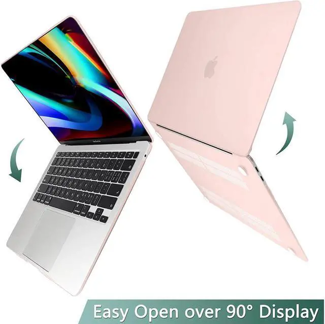 Alt view image 5 of 7 - BONAEVER Compatible with MacBook Air 13 inch Case 2022 2021-2018 Release A2337 M1 A2179 A1932 with Retina Display Touch ID Plastic Hard Shell with Keyboard Cover