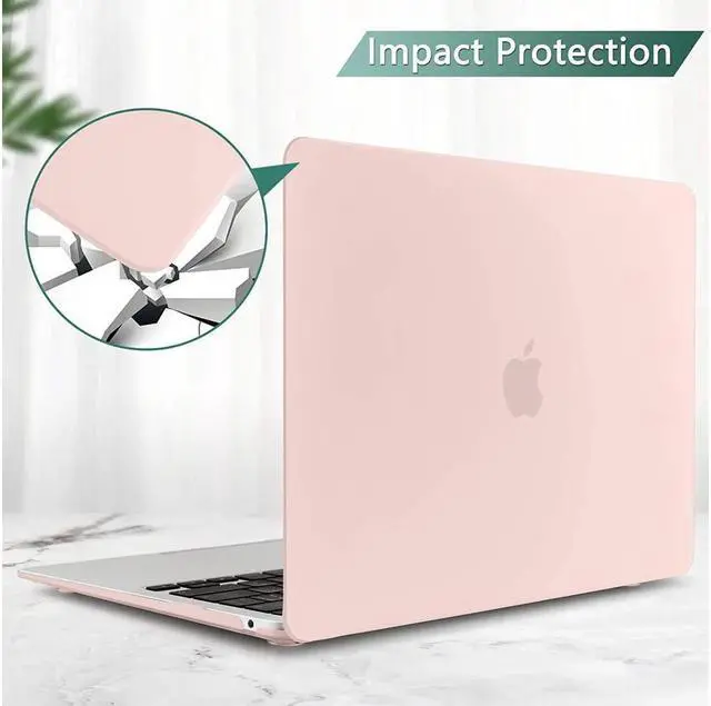 Alt view image 6 of 7 - BONAEVER Compatible with MacBook Air 13 inch Case 2022 2021-2018 Release A2337 M1 A2179 A1932 with Retina Display Touch ID Plastic Hard Shell with Keyboard Cover
