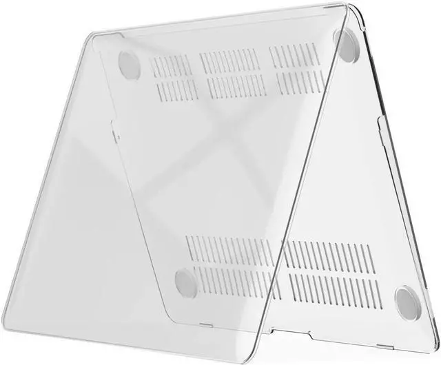 Alt view image 6 of 7 - BONAEVER Compatible with Old Version MacBook Air 13 Inch Case (2017-2010 Release) Model: A1466 / A1369 Plastic Hard Shell Case with Keyboard for Apple Mac Air 13"