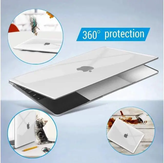 Alt view image 5 of 7 - BONAEVER Compatible with MacBook 12 inch Case with Retina Display Model: A1534 Release 2017 2016 2015 Plastic Hard Shell Case with Keyboard Cover Skin