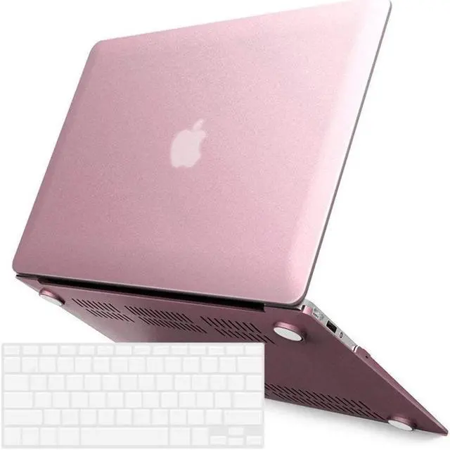 Main image of BONAEVER Compatible with MacBook Air 11 Inch Case Model A1370 A1465 Soft Touch Plastic Hard Shell Cover with Keyboard Cover for Apple Mac Air 11"