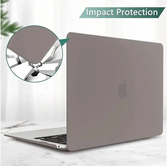 Alt view image 6 of 7 - BONAEVER Compatible with MacBook Air 13 inch Case 2022 2021-2018 Release A2337 M1 A2179 A1932 with Retina Display Touch ID Plastic Hard Shell with Keyboard Cover