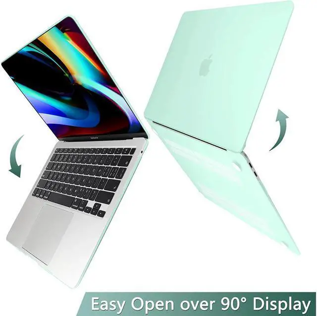 Alt view image 5 of 7 - BONAEVER Compatible with MacBook Air 13 inch Case 2022 2021-2018 Release A2337 M1 A2179 A1932 with Retina Display Touch ID Plastic Hard Shell with Keyboard Cover