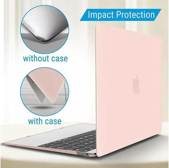 Alt view image 4 of 7 - BONAEVER Compatible with MacBook 12 inch Case with Retina Display Model: A1534 Release 2017 2016 2015 Plastic Hard Shell Case with Keyboard Cover Skin