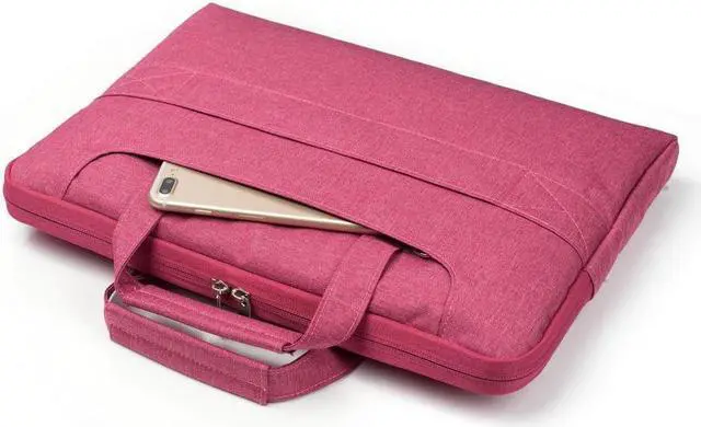 Alt view image 2 of 5 - BONAEVER Universal 11 12 13 14 15 16 inch Laptop Bag Computer Bag WaterProof Laptop Case Laptop Sleeve + Shoulder Strap for MacBook Acer Lenovo HP Dell Samsung