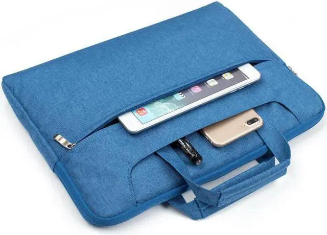 Alt view image 3 of 5 - BONAEVER Universal 11 12 13 14 15 16 inch Laptop Bag Computer Bag WaterProof Laptop Case Laptop Sleeve + Shoulder Strap for MacBook Acer Lenovo HP Dell Samsung