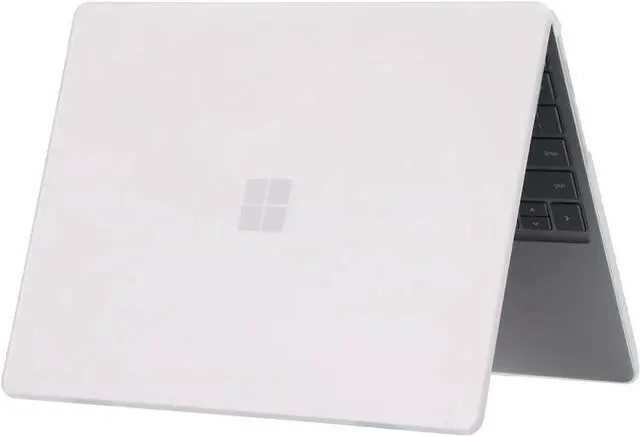 Alt view image 6 of 7 - BONAEVER Case for Microsoft Surface Laptop Go 1 / Go 2 12.4 inch 2022 2020 2019 Matte Protective Case Hard Shell Laptop Cover with Transparent Keyboard Cover Skin