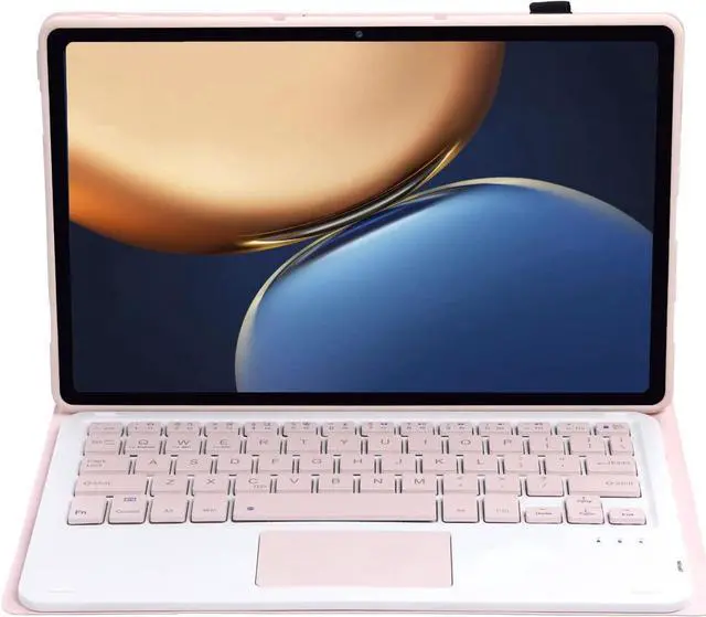 Alt view image 3 of 5 - BONAEVER Touchpad Keyboard Case for Xiaomi Pad 5 Pro 12.4 / Mi Pad 5 Pro 12.4 inch 2022 Wireless Keyboard with Trackpad & Pencil Holder