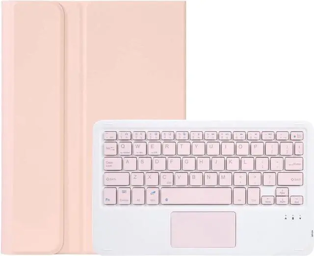 Alt view image 5 of 5 - BONAEVER Touchpad Keyboard Case for Xiaomi Pad 5 Pro 12.4 / Mi Pad 5 Pro 12.4 inch 2022 Wireless Keyboard with Trackpad & Pencil Holder