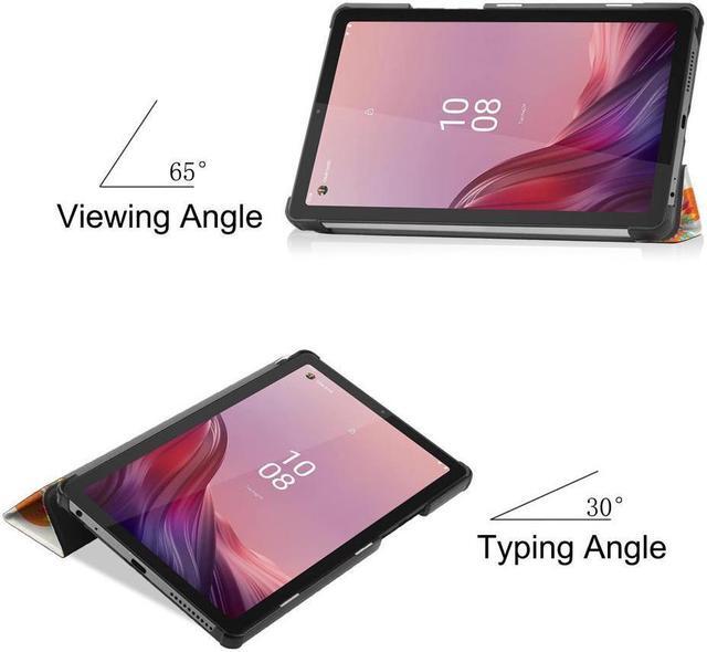 Alt view image 2 of 7 - BONAEVER Case for Lenovo Tab M9 2023 9 inch Model TB310XU / TB310FU Slim Stand andard Shell Protective Cover with Stylus Pen Butterfly
