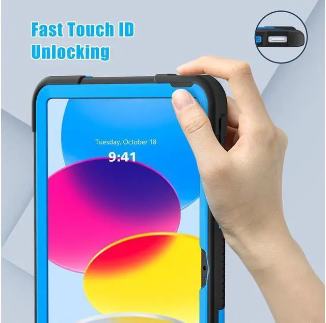 Alt view image 2 of 7 - BONAEVER Case For iPad (A16) 11th Generation 11 Inch 2025, iPad 10th Generation 10.9 inch 2022 Protective Cover with Stand Stylus Pen Shockproof Cover + Stylus Pen