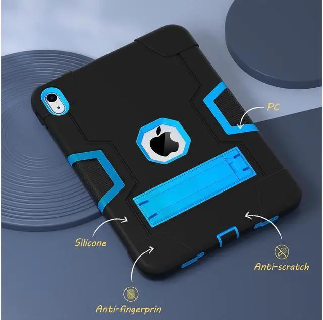Alt view image 5 of 7 - BONAEVER Case For iPad (A16) 11th Generation 11 Inch 2025, iPad 10th Generation 10.9 inch 2022 Protective Cover with Stand Stylus Pen Shockproof Cover + Stylus Pen