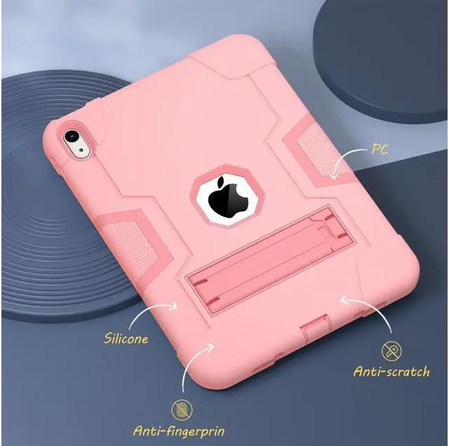 Alt view image 5 of 7 - BONAEVER Case For iPad (A16) 11th Generation 11 Inch 2025, iPad 10th Generation 10.9 inch 2022 Protective Cover with Stand Stylus Pen Shockproof Cover + Stylus Pen