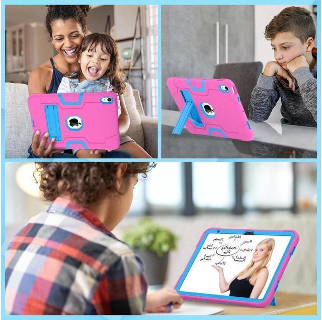 Alt view image 6 of 7 - BONAEVER Case For iPad (A16) 11th Generation 11 Inch 2025, iPad 10th Generation 10.9 inch 2022 Protective Cover with Stand Stylus Pen Shockproof Cover + Stylus Pen