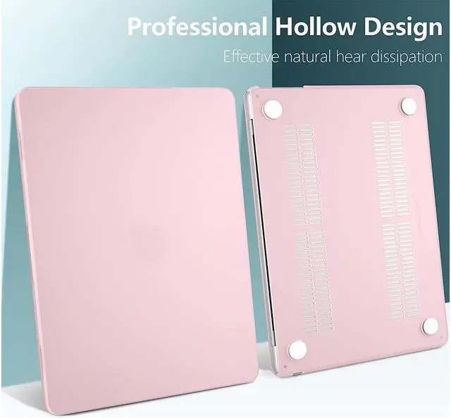 Alt view image 7 of 7 - BONAEVER For Macbook Air 15 inch Case 2025 2024 2023 A3241 M4 A3114 M3 A2941 M2 Ultra Thin Plastic Hard Shell Cover with Keyboard Skin & Type C Adapter