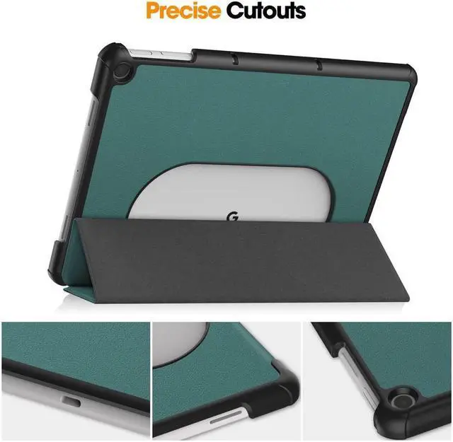 Alt view image 5 of 7 - BONAEVER Google Pixel Case 11 Inch 2023 Slim Stand Protective Case Smart Folio Cover with 2 in 1 Stylus Pen