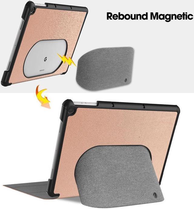 Alt view image 2 of 7 - BONAEVER Google Pixel Case 11 Inch 2023 Slim Stand Protective Case Smart Folio Cover with 2 in 1 Stylus Pen