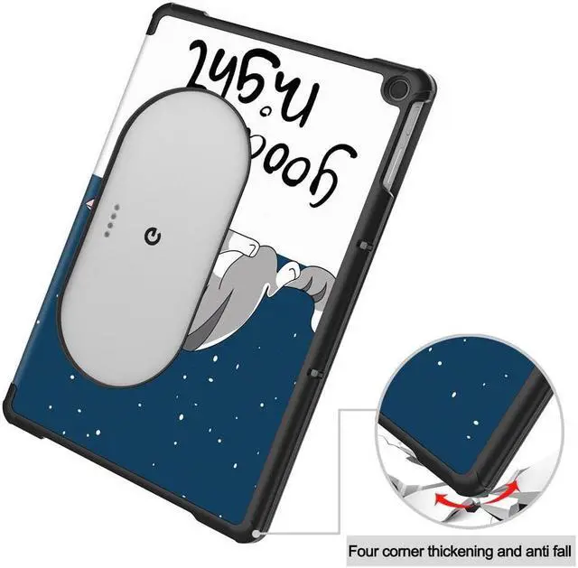 Alt view image 6 of 7 - BONAEVER Google Pixel Case 11 Inch 2023 Slim Stand Protective Case Smart Folio Cover with 2 in 1 Stylus Pen