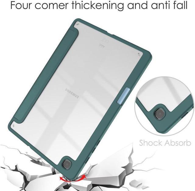 Alt view image 5 of 7 - BONAEVER Slim Case for Samsung Galaxy Tab S6 Lite 10.4 Inch 2022 2020 Model SM-P610/P613/P615/P619 with S Pen Holder Stylus Pen Shockproof Cover with Clear Transparent Back Shell