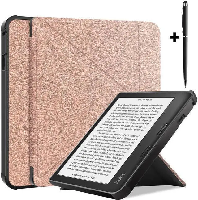 Main image of BONAEVER Slim Case for Kobo Sage 2021 Release - Soft TPU Protective Back Cover with Auto Wake/Sleep for 8 inch Kobo Sage eReader
