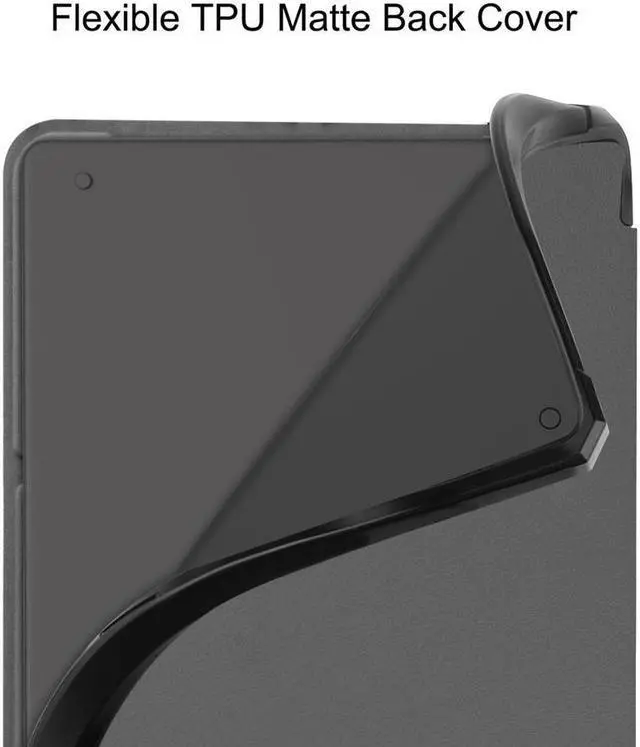 Alt view image 7 of 7 - BONAEVER Slim Case for Kindle Scribe 10.2 inch 2022 Released - Premium Leather Case Protective Smart Folio Shell Cover with Pen Holder Auto Wake/Sleep Multi-Viewing Angles Stylus Pen