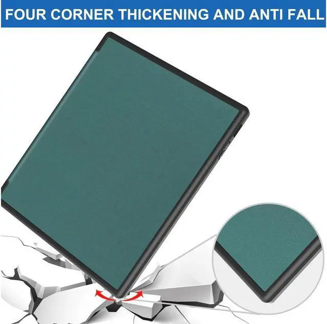 Alt view image 6 of 7 - BONAEVER Slim Case for Kobo Elipsa 2E 10.3 inch 2023 - Premium Leather Case Protective Smart Folio Shell Cover with Pen Holder Auto Wake/Sleep Multi-Viewing Angles Stylus Pen