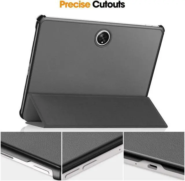 Alt view image 5 of 7 - BONAEVER Case for Oppo OnePlus Pad / Oppo Pad 2 11.61 inch 2023 Tri fold Slim Hard Shell Smart Protective Cover with Multi-Angle Stand Universal Stylus Pen