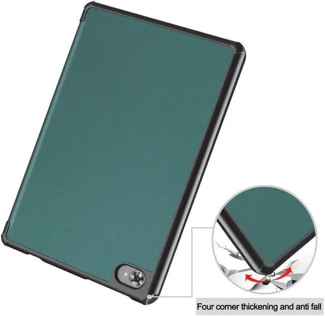 Alt view image 6 of 7 - BONAEVER Case for Tecla Stand M40 Plus 10.1 inch / P30S 10.1 inch / P40HD 10.1 inch Tri fold Slim Hard Shell Smart Protective Cover with Multi-Angle Stand Universal Stylus Pen
