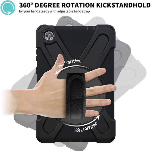Alt view image 3 of 7 - BONAEVER Case for Lenovo Tab M8 3rd Gen 2021 TB-8506F TB-8506X Cover for Lenovo Tab M8 HD 2nd Gen 2019 TB-8505F TB-8505X / Smart Tab M8 TB-8505FS