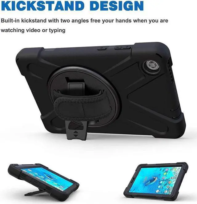 Alt view image 5 of 7 - BONAEVER Case for Lenovo Tab M8 3rd Gen 2021 TB-8506F TB-8506X Cover for Lenovo Tab M8 HD 2nd Gen 2019 TB-8505F TB-8505X / Smart Tab M8 TB-8505FS