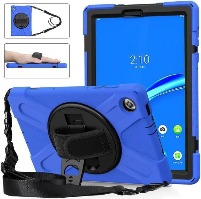 Main image of BONAEVER Case for Lenovo Tab M10 FHD Plus 10.3 inch 2020 2nd Gen / K10 TB-X606F TB-X606X TB-X6C6F TB-X6C6X Shockproof Cover with Stand Shoulder Strap