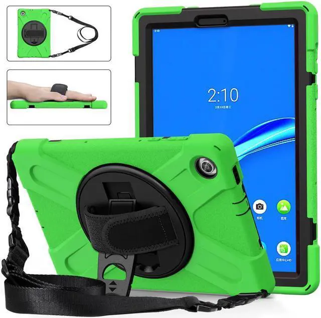 Main image of BONAEVER Case for Lenovo Tab M10 FHD Plus 10.3 inch 2020 2nd Gen / K10 TB-X606F TB-X606X TB-X6C6F TB-X6C6X Shockproof Cover with Stand Shoulder Strap