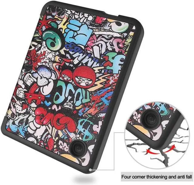 Alt view image 7 of 7 - BONAEVER Case for 6 inch Kobo Clara 2E / Tolino Shine 4 2022 Released Ultra Slim Folio Premium PU Leather Protective Cover with Auto Sleep/Wake Function 2 in 1 Stylus Pen